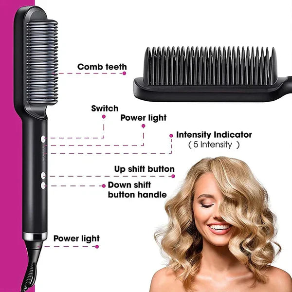 Electric Comb Hair Straightener