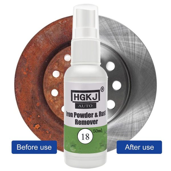 HGKJ Car Care Essentials – Leather Cleaner, Coating Agent, Scratch Remover & Rust Remover