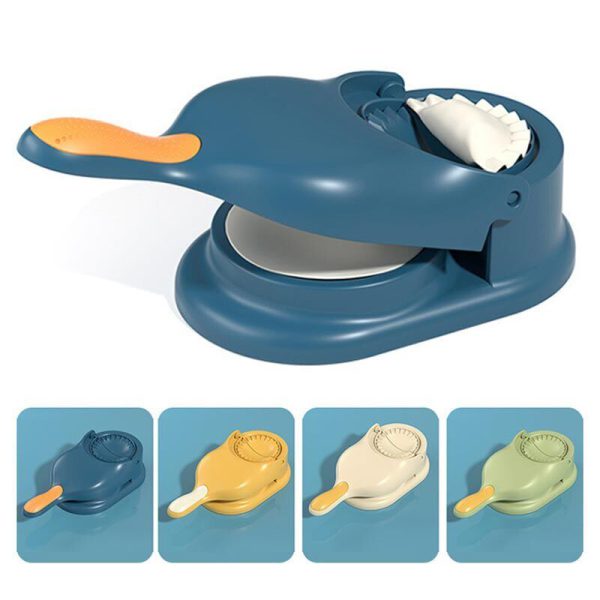 2-in-1 Dumpling Maker Tool with Dough Press & Filling Spoon | Kitchen Gadget for Home Cooking