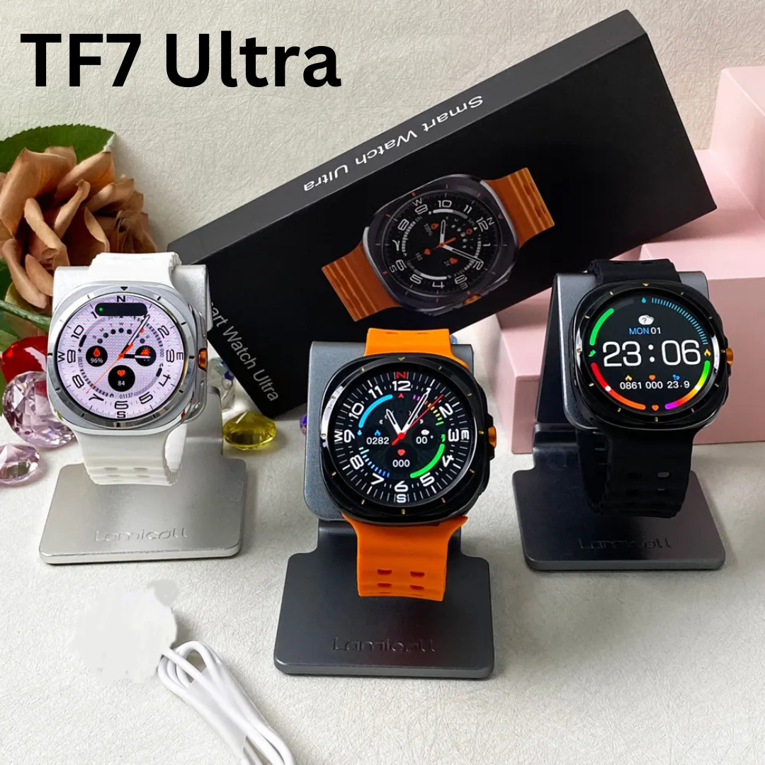 Tf7 Ultra Smart Watch Metal Body Smart Watch (Random Color) – RMG TRADERS
