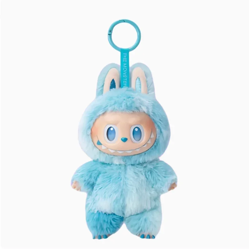 Labubu Big Into Energy Monster Plush Keychain - 1 PC (Blue)