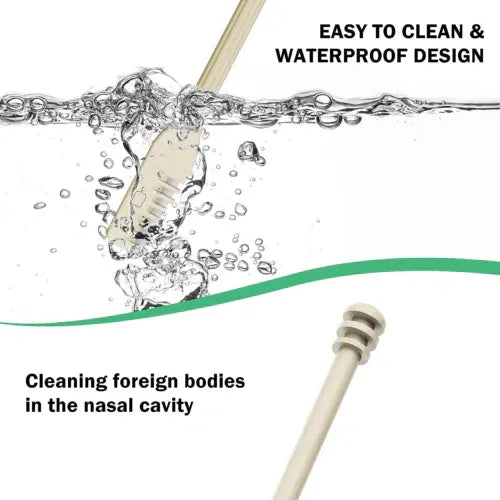 2-in-1 Nose & Ear Hair Trimmer Tool – Safe, Gentle & Waterproof Nasal Cleaner