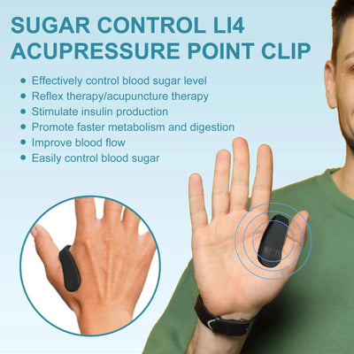 Sugar Control LI4 Acupressure Clip