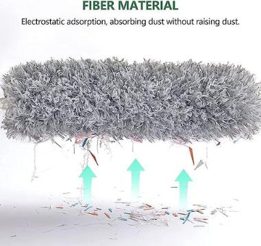 DusterPro - 8 Feet Bendable & Extendable Fan Ceiling Duster (Imported Quality)