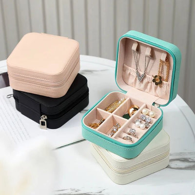 Leather Jewelry Organizer – Elegant, Travel-Friendly Storage for Your Precious Pieces