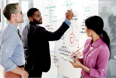 Whiteboard Wallpaper Sticker