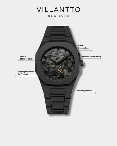 BLVCK NUIT ARABIC WATCH - LIMITED EDITION