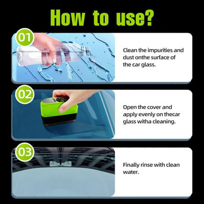 Oil Film Brush 2.0 – Clear Vision Windshield & Glass Cleaner