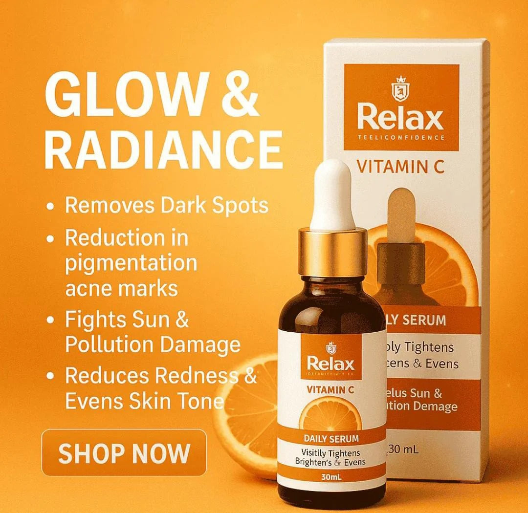 Relax Vitamin C Daily Serum For Bright and Healthy Skin - 30ml