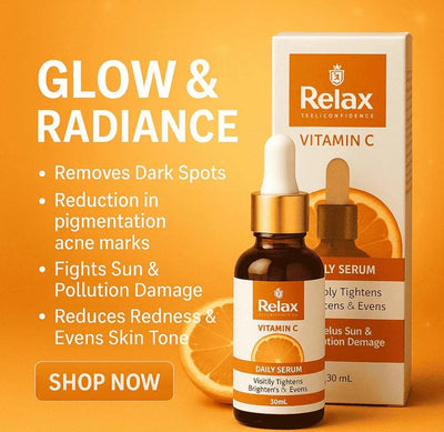 Relax Vitamin C Daily Serum For Bright and Healthy Skin - 30ml
