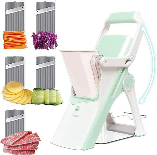 5-in-1 Slicer for Fruits & Veggies | Fast, Safe & Easy Cutting Tool