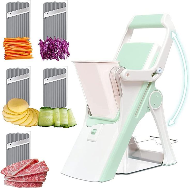 5-in-1 Slicer for Fruits & Veggies | Fast, Safe & Easy Cutting Tool