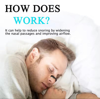 Magnetic Anti Snore Nose Clip, Nasal Breathing Dilators Starter Kit, Breathing Magnetic Nasal Strip