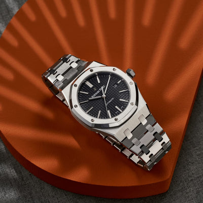 AP Royal Oak Selfwinding Steel Black Dial 41mm