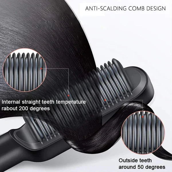 Electric Comb Hair Straightener