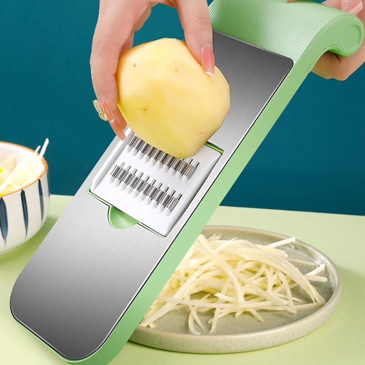 5-in-1 Stainless Steel Vegetable Cutter – Multi-Functional Kitchen Tool for Fast & Easy Food Prep