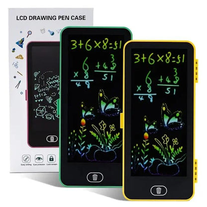 Kids LCD Drawing Tablet Pencil Box