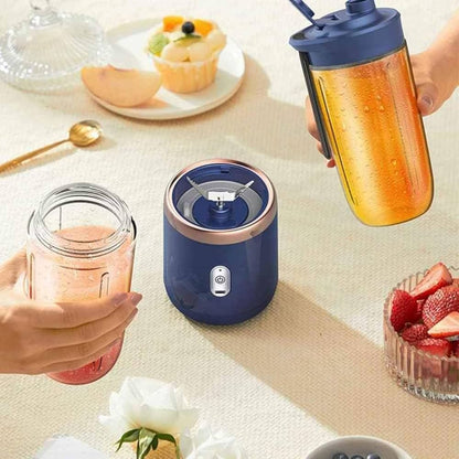Multifunction Portable Juicer With Cup, Juicer Extractor Portable Blender, Rechargeable Portable Mini Juicer With Cup