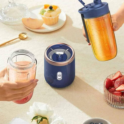 Multifunction Portable Juicer With Cup, Juicer Extractor Portable Blender, Rechargeable Portable Mini Juicer With Cup