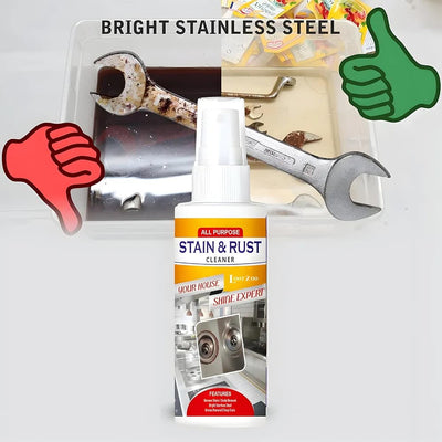 All-Purpose Stain & Rust Cleaner – Powerful Multi-Surface Rust Remover with 100% Guaranteed Results