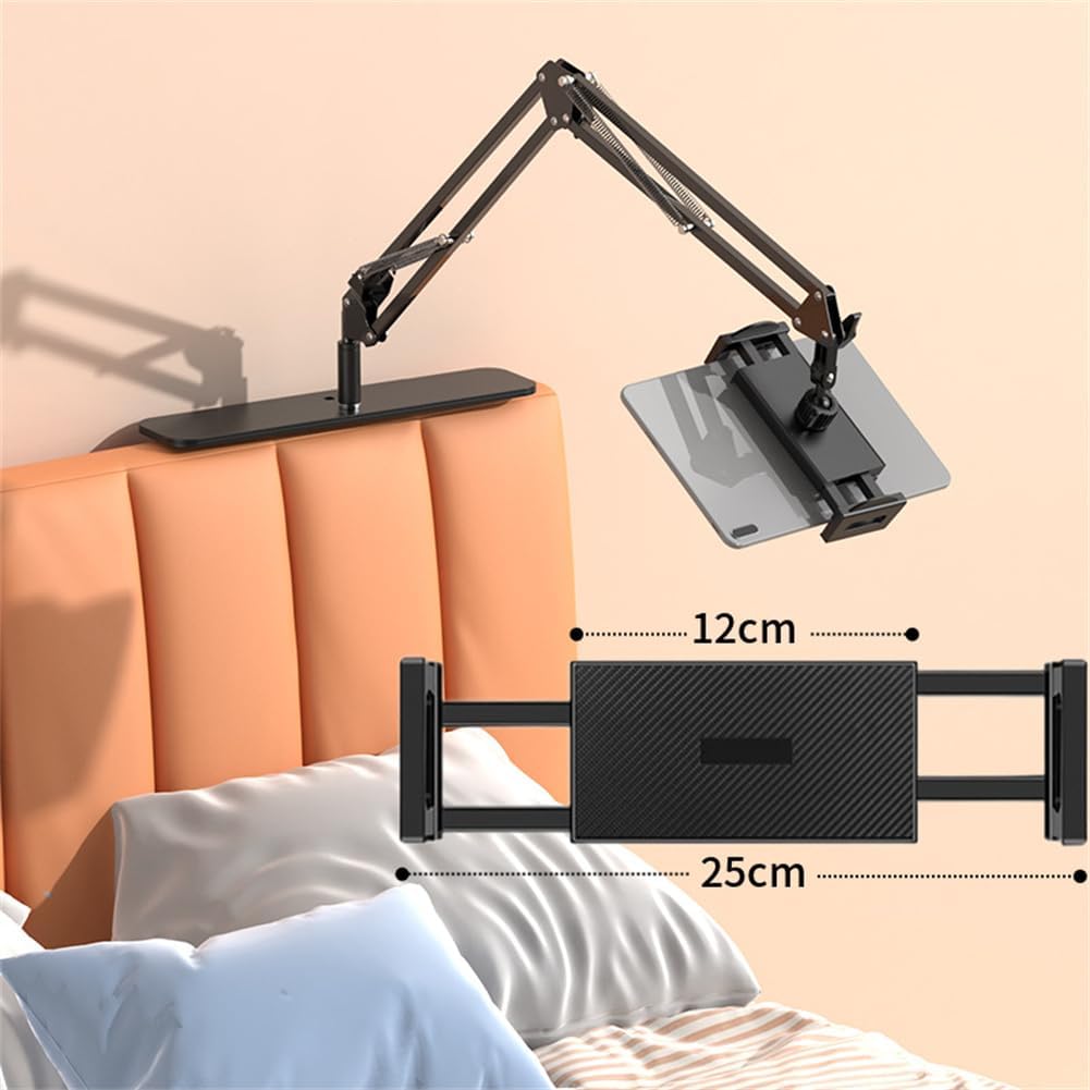 Hidden Bedside Phone Tablet Holder Retractable