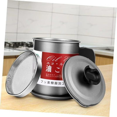 Stainless Steel Oil Stainer Pot - Imported Quality