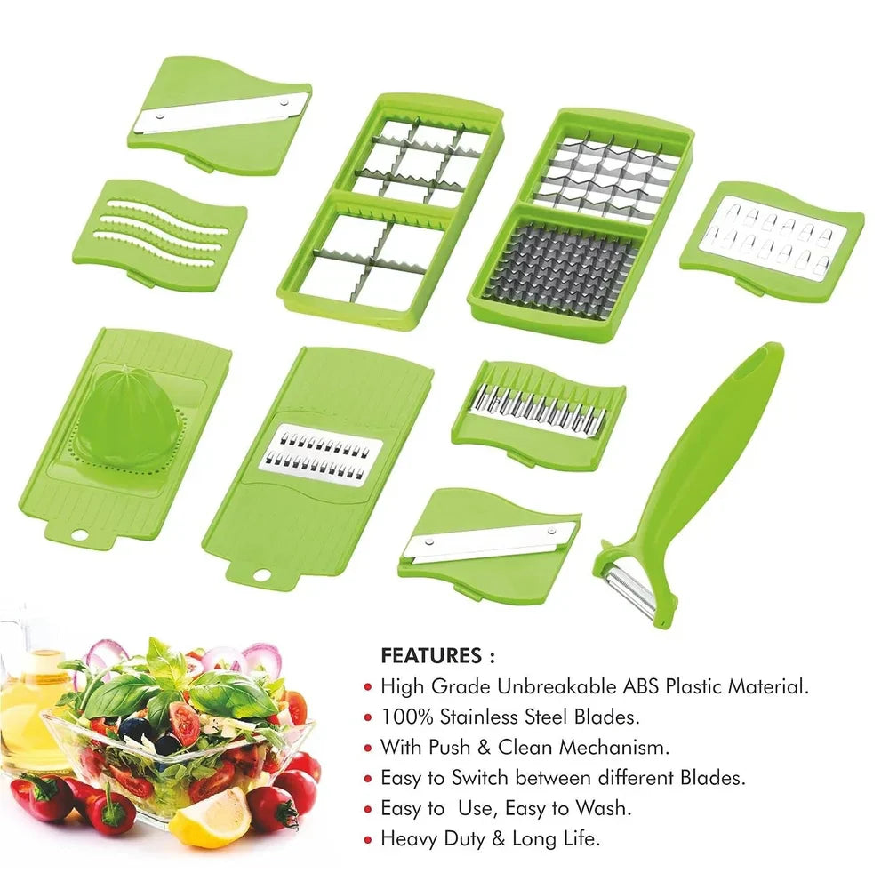 12 In 1 Dicer Nicer Vegetable Cutting Set