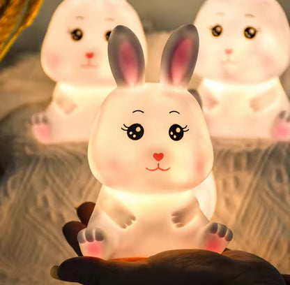 Cute Animal Cartoon LED Night Light, Kids Bedroom Lamp, Mini Baby Sleeping Night Light