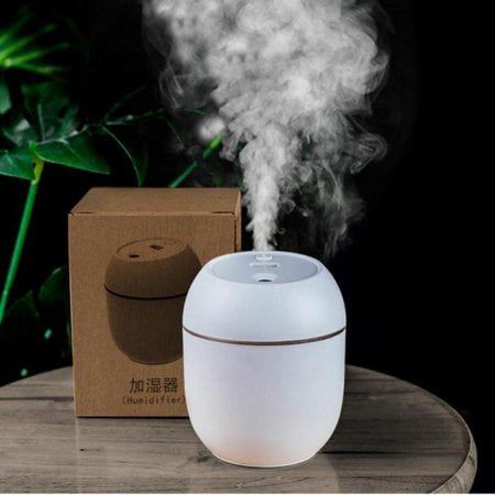 Cute Mini 220ml Silent Humidifier – Instant Freshness & Glowing Skin Anywhere!