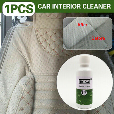 HGKJ 13 Car Leather & Interior Foam Cleaner – Multi-Surface Plastic, Vinyl & Upholstery Cleaning Spray