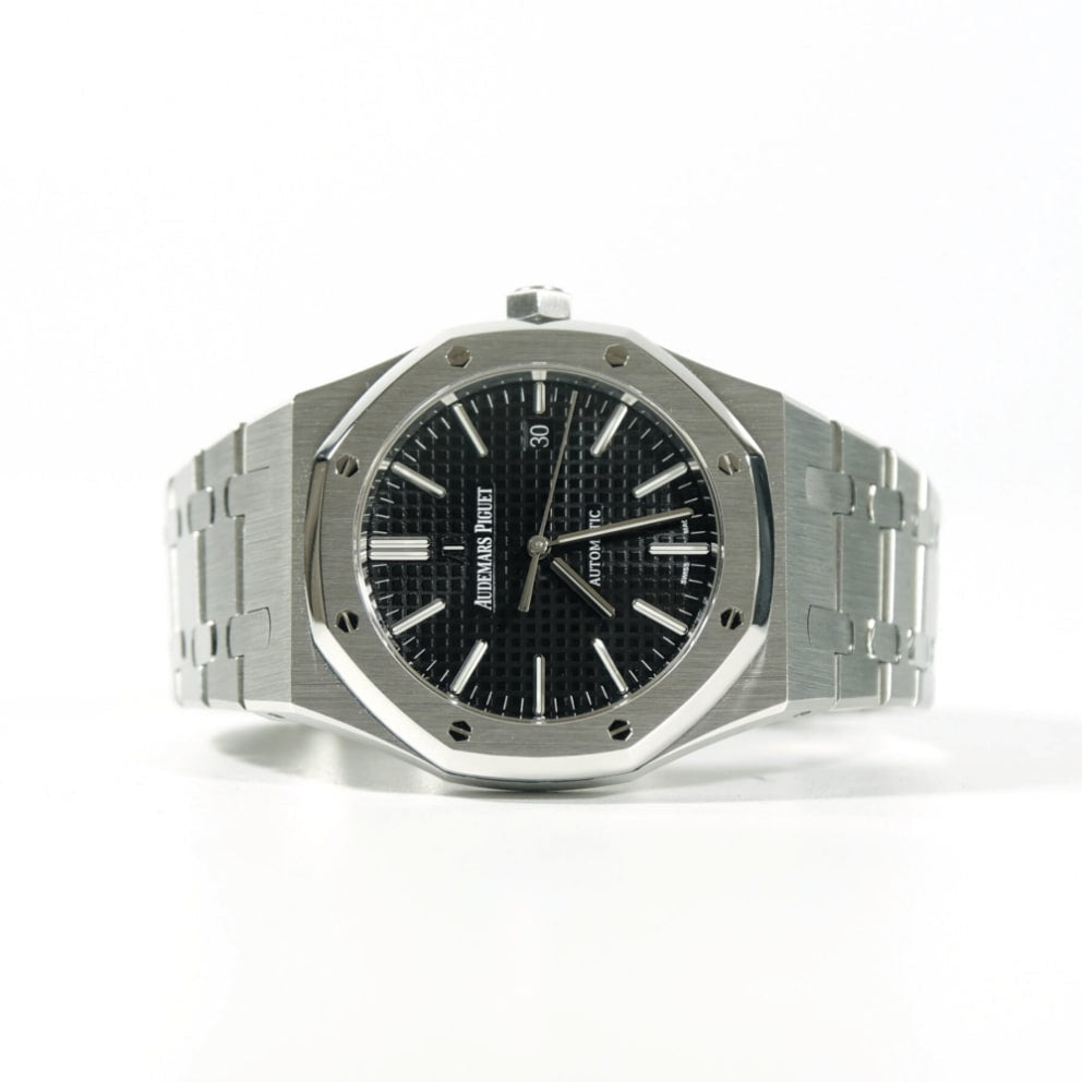 AP Royal Oak Selfwinding Steel Black Dial 41mm