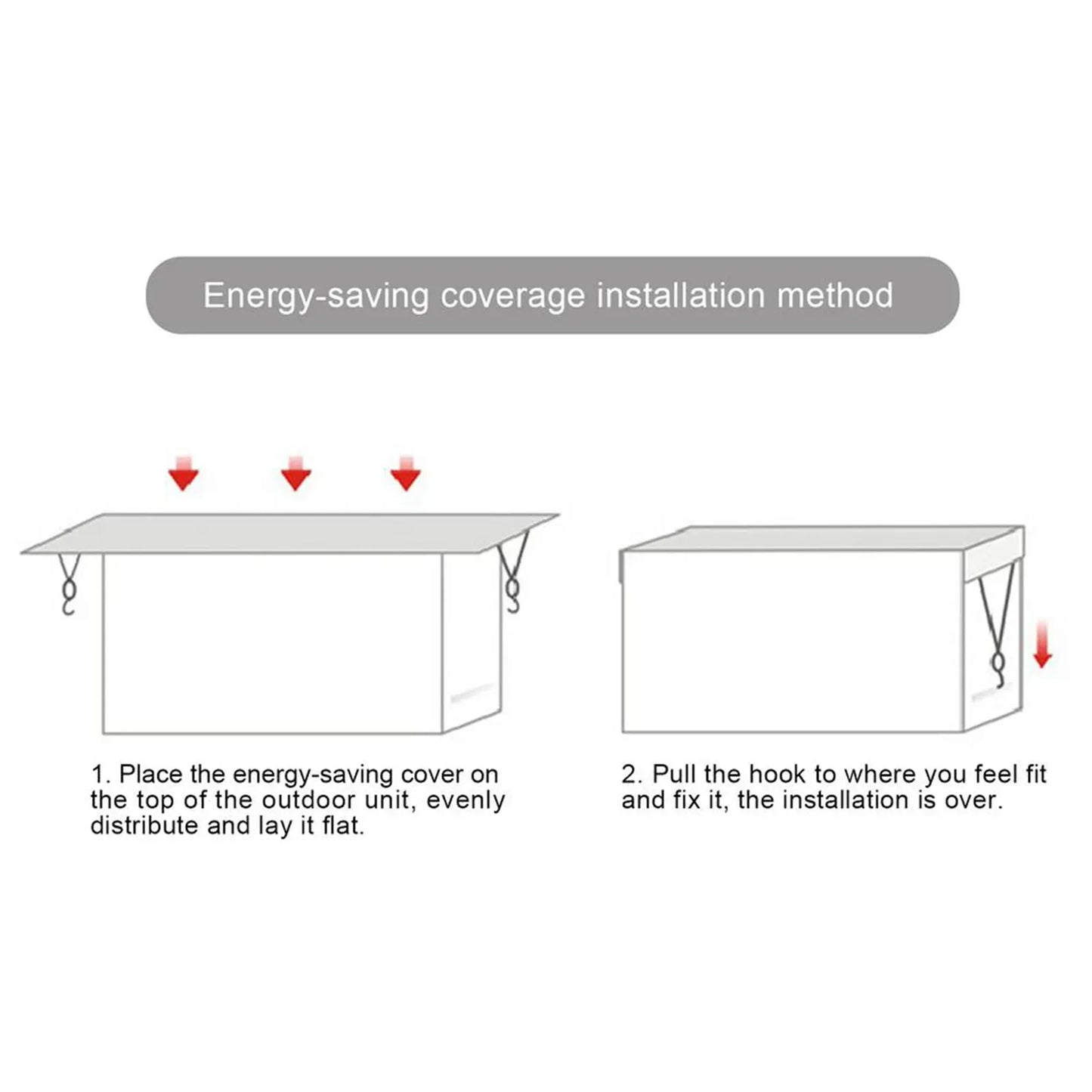 Air Conditioner Heat & Water Protection Cover