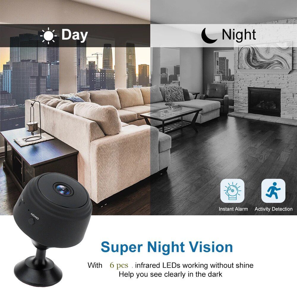 A9 Mini Wifi 1080p Security Camera