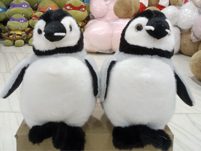 25cm Creative Penguin Plush Stuffed Toys, Penguin Plush Doll Kids, Home Decor Penguin Pillow Cushion