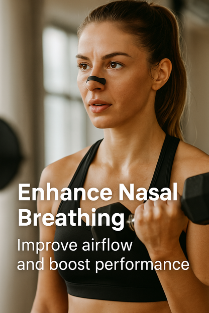 NASOFLOW Nasal Breathing Dilators Starter Kits Anti-snoring Nose Breathe Strips Magnetic Nose Strips Increase Sports Air Improve Sleeping