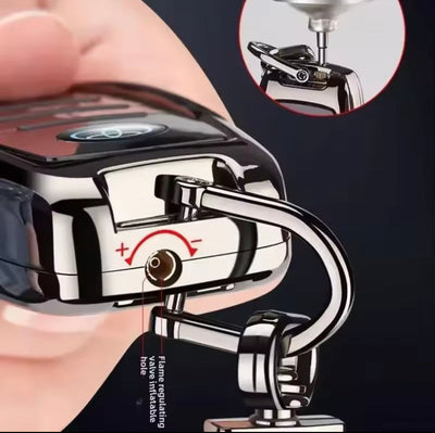 Remote Car Keychain Lighter, Fancy Windproof Car Key Lighter, Butane Gas Lighter, Creative Car Keychain Lighter