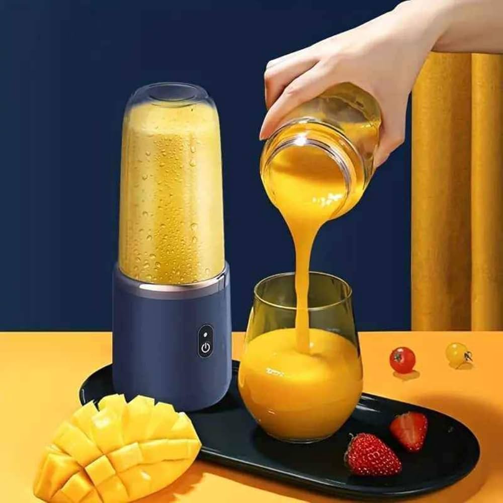 Multifunction Portable Juicer With Cup, Juicer Extractor Portable Blender, Rechargeable Portable Mini Juicer With Cup