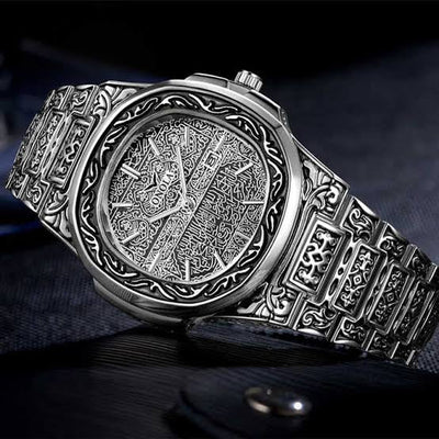 ONOLA Mecca Watch Retro Carved Quartz 30M Waterproof