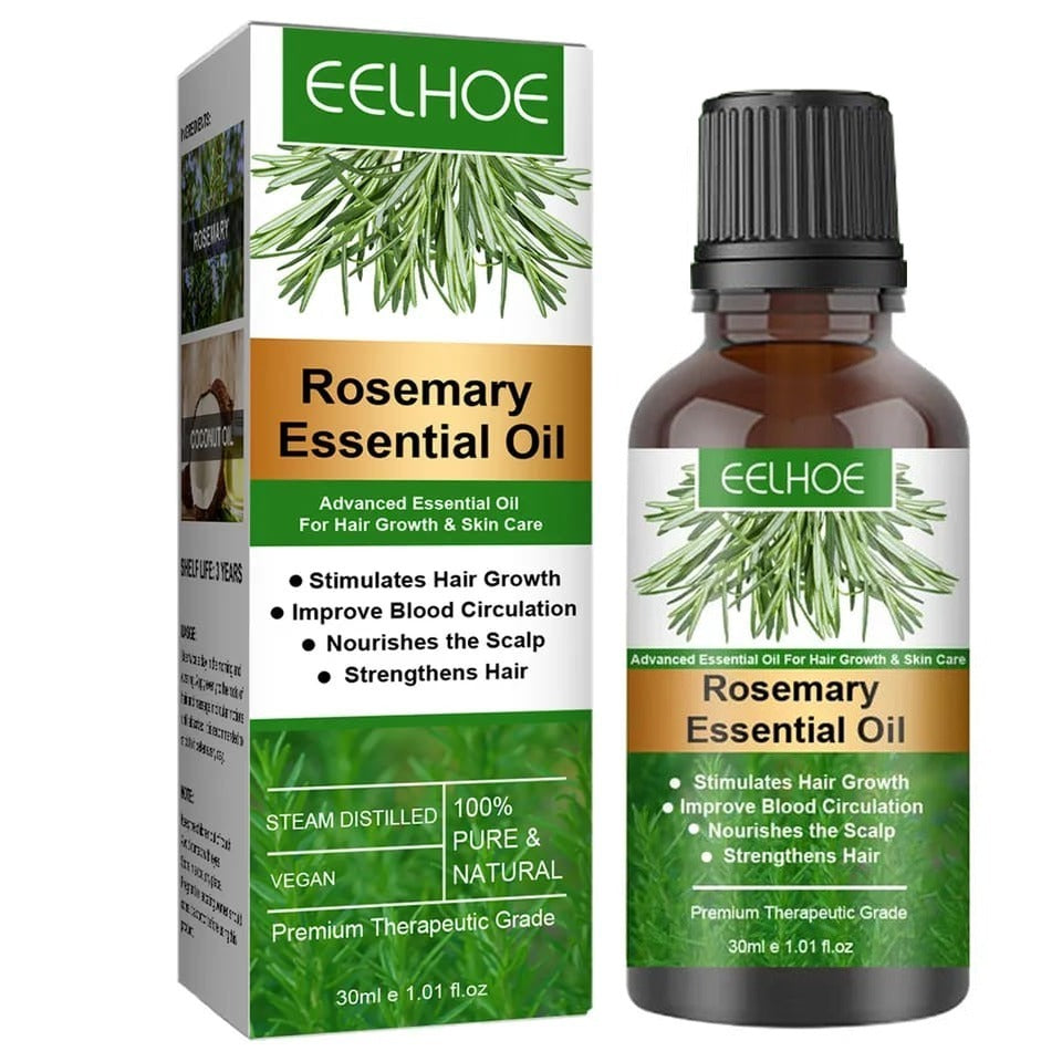 Rosemary Hair Growth Essential Oil – Anti Hair Loss & Scalp Nourishing Treatment (30ml)