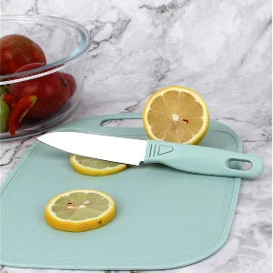 4-in-1 Kitchen Utility Set – Knife, Scissors, Peeler & Mini Cutting Board