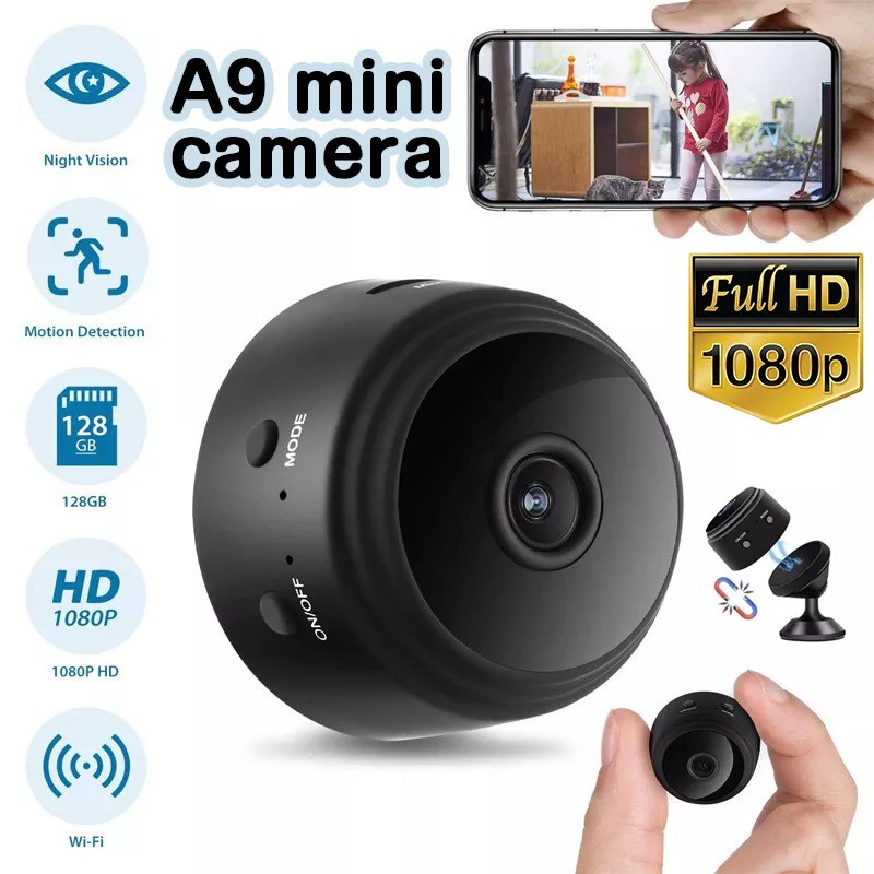 A9 Mini Wifi 1080p Security Camera