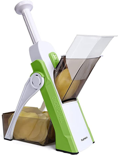 5-in-1 Slicer for Fruits & Veggies | Fast, Safe & Easy Cutting Tool