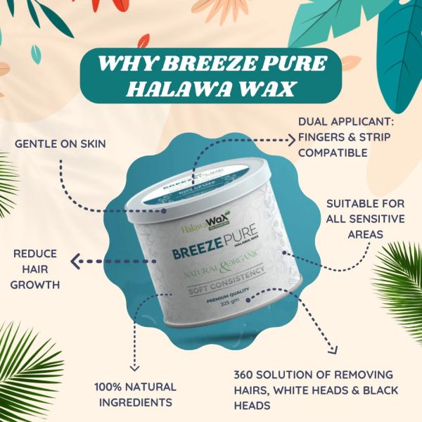 Breeze Pure Organic Halawa Finger Wax