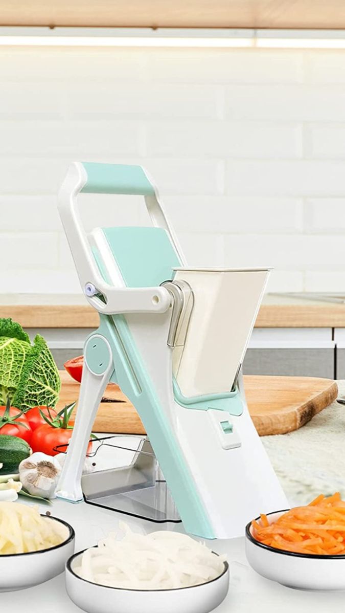 5-in-1 Slicer for Fruits & Veggies | Fast, Safe & Easy Cutting Tool