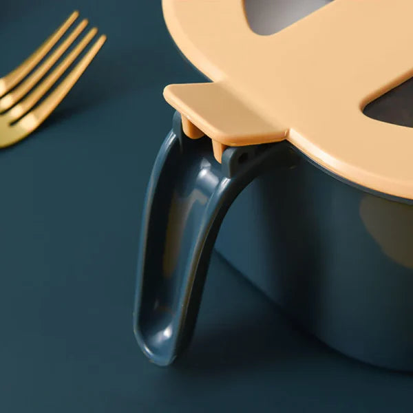 4 in 1 Spice Box – Multi-Section Seasoning Organizer with Transparent Lid (Random Color)