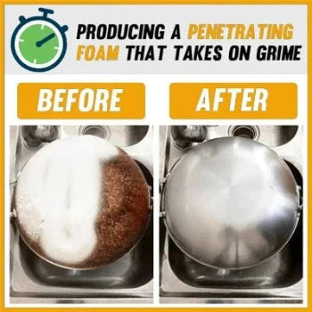 Multi-Purpose Powerful Foam Cleaner – Deep Cleaning for Kitchen, Car & Home