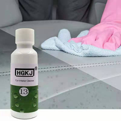 HGKJ 13 Car Leather & Interior Foam Cleaner – Multi-Surface Plastic, Vinyl & Upholstery Cleaning Spray