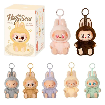Labubu Monster Plush Keychain Blind Box (Random Character) - 1 PC