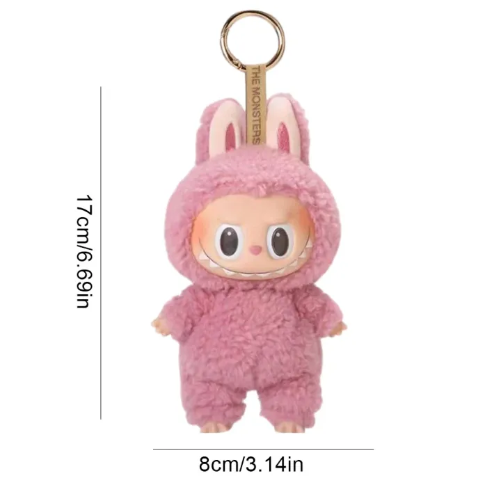 Labubu Macaron Monster Keychain Blind Box (Random Character) - 1 PC