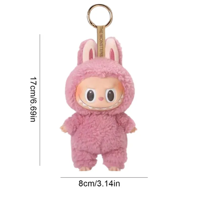 Labubu Macaron Monster Keychain Blind Box (Random Character) - 1 PC